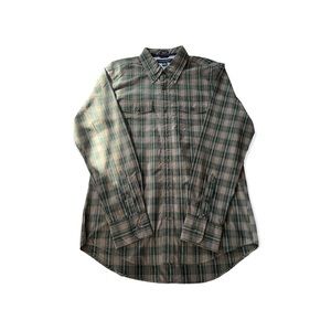 A Green Slim Fit Tommy Hilfiger Button Down Shirt